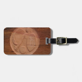 Etiqueta De Bagagem Anjo no Rocks Personalizado Name Bag