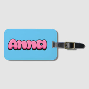 Etiqueta De Bagagem Anna