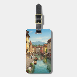 Etiqueta De Bagagem Annecy France