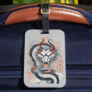 Etiqueta De Bagagem Ano do Dragão, 2024