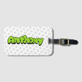 Etiqueta De Bagagem Anthony