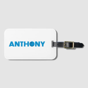 Etiqueta De Bagagem Anthony boliche