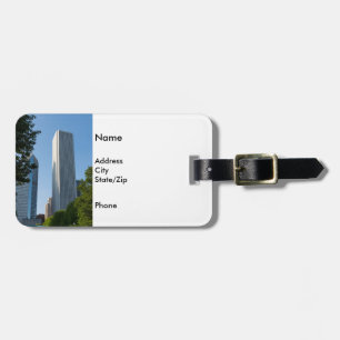 Etiqueta De Bagagem Aon Center Chicago