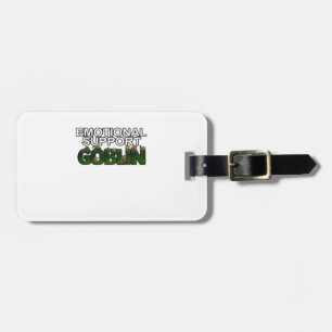 Etiqueta De Bagagem Apoie o Goblin Clássico