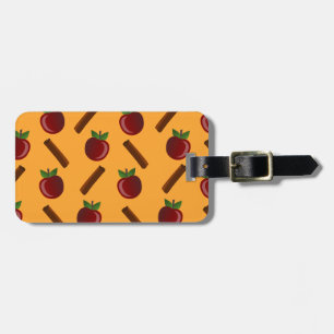 Etiqueta De Bagagem Apple Cinnamon