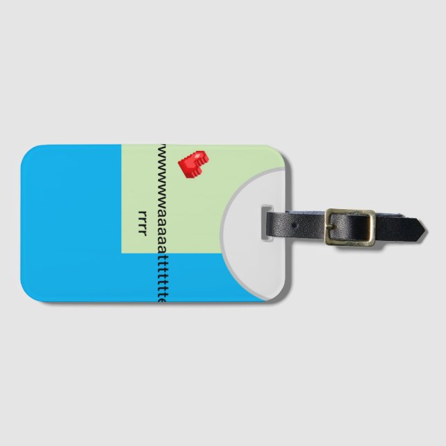 Etiqueta De Bagagem Apple do Banda Watch (Frente Horizontal)