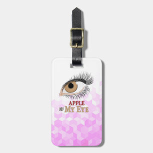 Etiqueta De Bagagem Apple of My Eyelashes Art