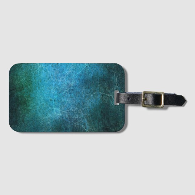 Etiqueta De Bagagem Aquarela (Frente Horizontal)