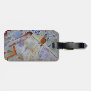 Etiqueta De Bagagem Aquarela Hummingbird Tag