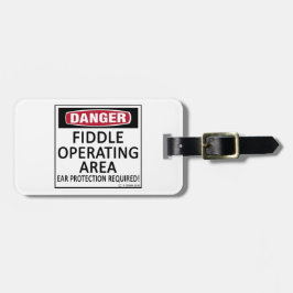 Etiqueta De Bagagem Área operacional ociosa