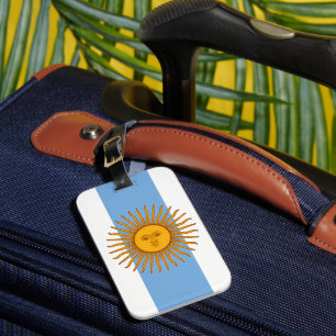 Etiqueta De Bagagem Argentina