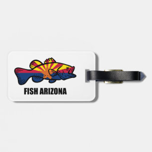Etiqueta De Bagagem Arizona de peixe
