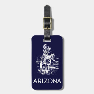 Etiqueta De Bagagem Arizona Vintage