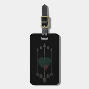 Etiqueta De Bagagem Arrow Arrows Shot Through Heart