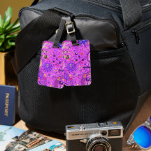 Arte Abstrata: Glitch Roxo