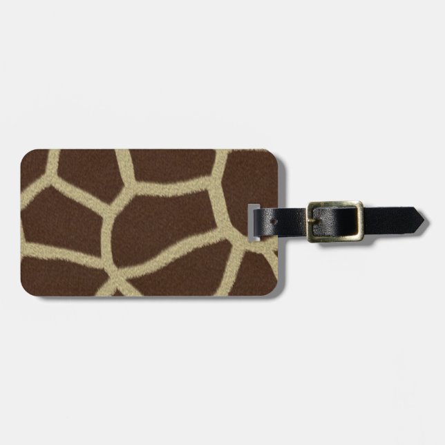 Etiqueta De Bagagem Arte da vida selvagem (Frente Horizontal)