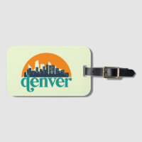Arte De Arte De Desenho De Denver Colorado City Sk