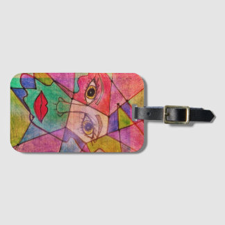 Etiqueta De Bagagem Arte de LuckyPen