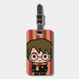 Etiqueta De Bagagem Arte de Personagem de Desenho do Harry Potter