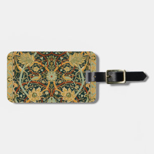 Etiqueta De Bagagem Arte de Tapete Oriental Persa William Morris