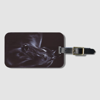 Etiqueta De Bagagem Arte equina pintada à mão