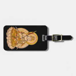 Etiqueta De Bagagem Arte Fina Bodhisattva