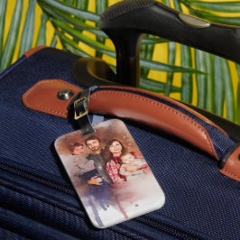 Etiqueta De Bagagem Arte Personalizada Faça Upload de Pintura Desenho