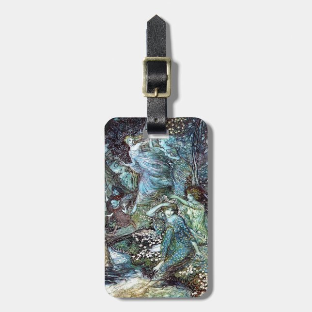 Etiqueta De Bagagem Arthur rackham (Frente Vertical)