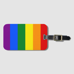 Etiqueta De Bagagem As cores do arco-íris