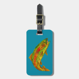 Etiqueta De Bagagem Aspen Leaf Arco-Íris 5