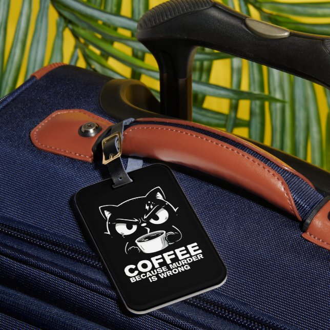 Etiqueta De Bagagem Assassinato está errado (Frente Insitu 1)