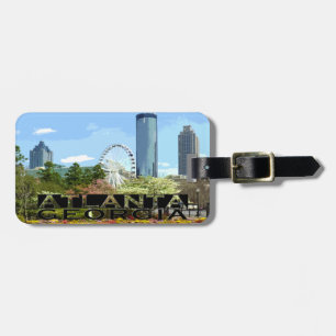 Etiqueta De Bagagem Atlanta
