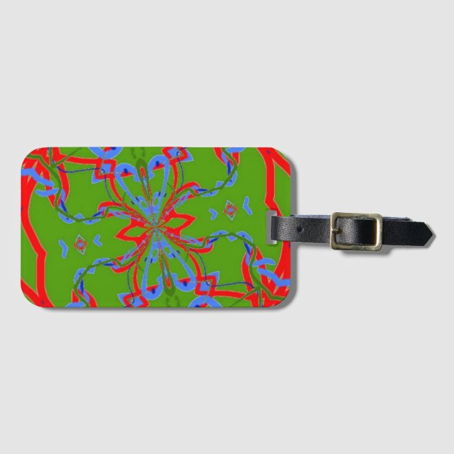 Etiqueta De Bagagem Audson Green (Frente Horizontal)