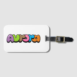 Etiqueta De Bagagem Aurora