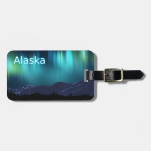 Etiqueta De Bagagem Aurora Borealis