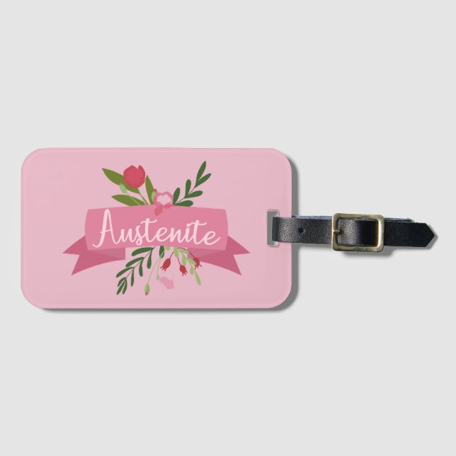 Etiqueta De Bagagem Austenite II (Frente Horizontal)