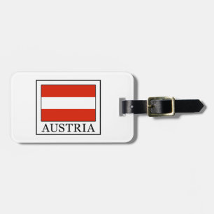 Etiqueta De Bagagem Áustria