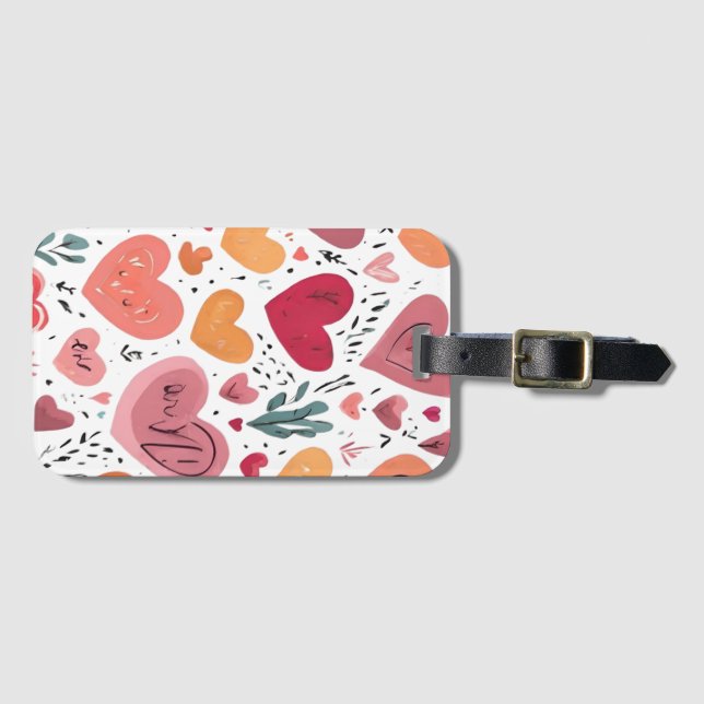 Etiqueta De Bagagem Autoamor e empoderamento (Frente Horizontal)