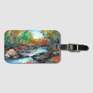 Etiqueta De Bagagem Autumn Creek