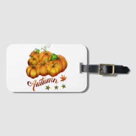 Etiqueta De Bagagem Autumn pumpkins