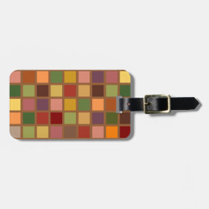 Etiqueta De Bagagem Autumn Quadrado Personalizado