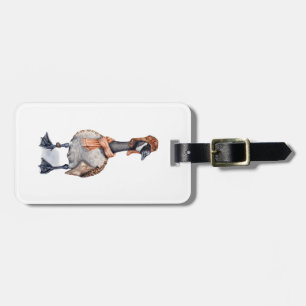 Etiqueta De Bagagem Aviator Goose
