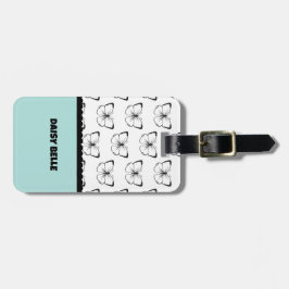 Etiqueta de Bagagem Azul