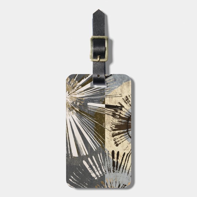 Etiqueta De Bagagem Azulejos de explosão I (Frente Vertical)