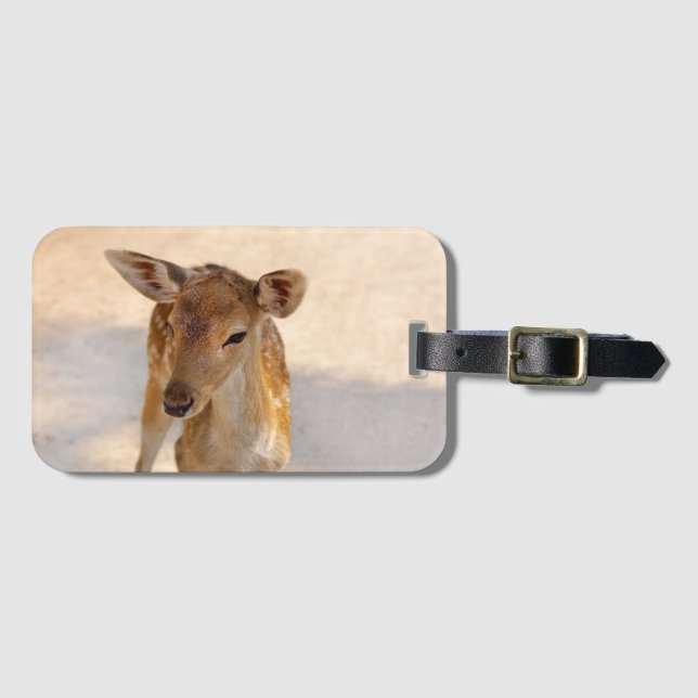 Etiqueta De Bagagem Baby Deer (Frente Horizontal)