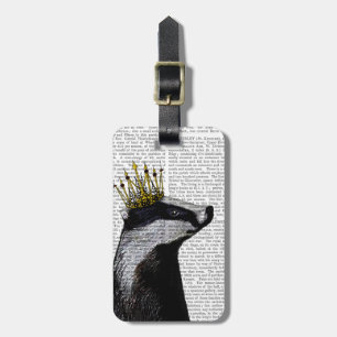 Etiqueta De Bagagem Badger King
