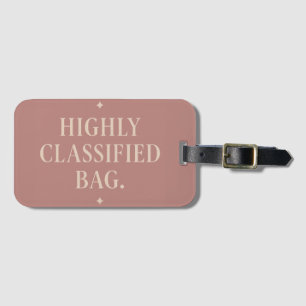 Etiqueta De Bagagem Bag altamente classificada misteriosa e Na moda