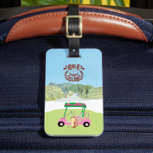 Bag do logotipo do clube de recenseamento do Golf