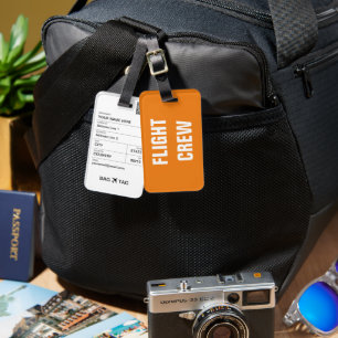 Etiqueta De Bagagem BAG TAG - Tripulação de Voo