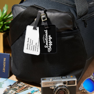 Etiqueta De Bagagem Bagagem Emocional